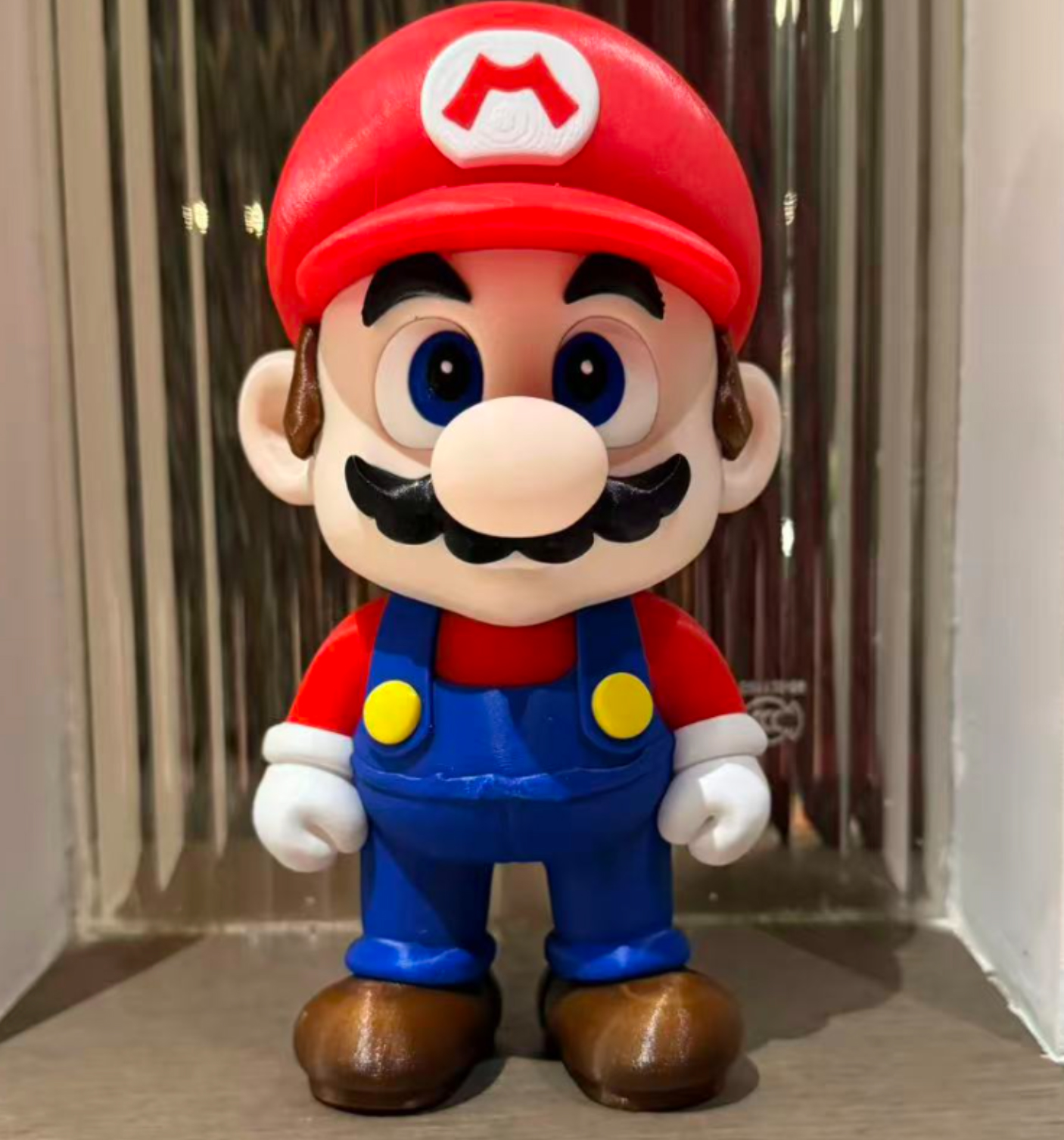 电影风格马里奥 多色拆件打印