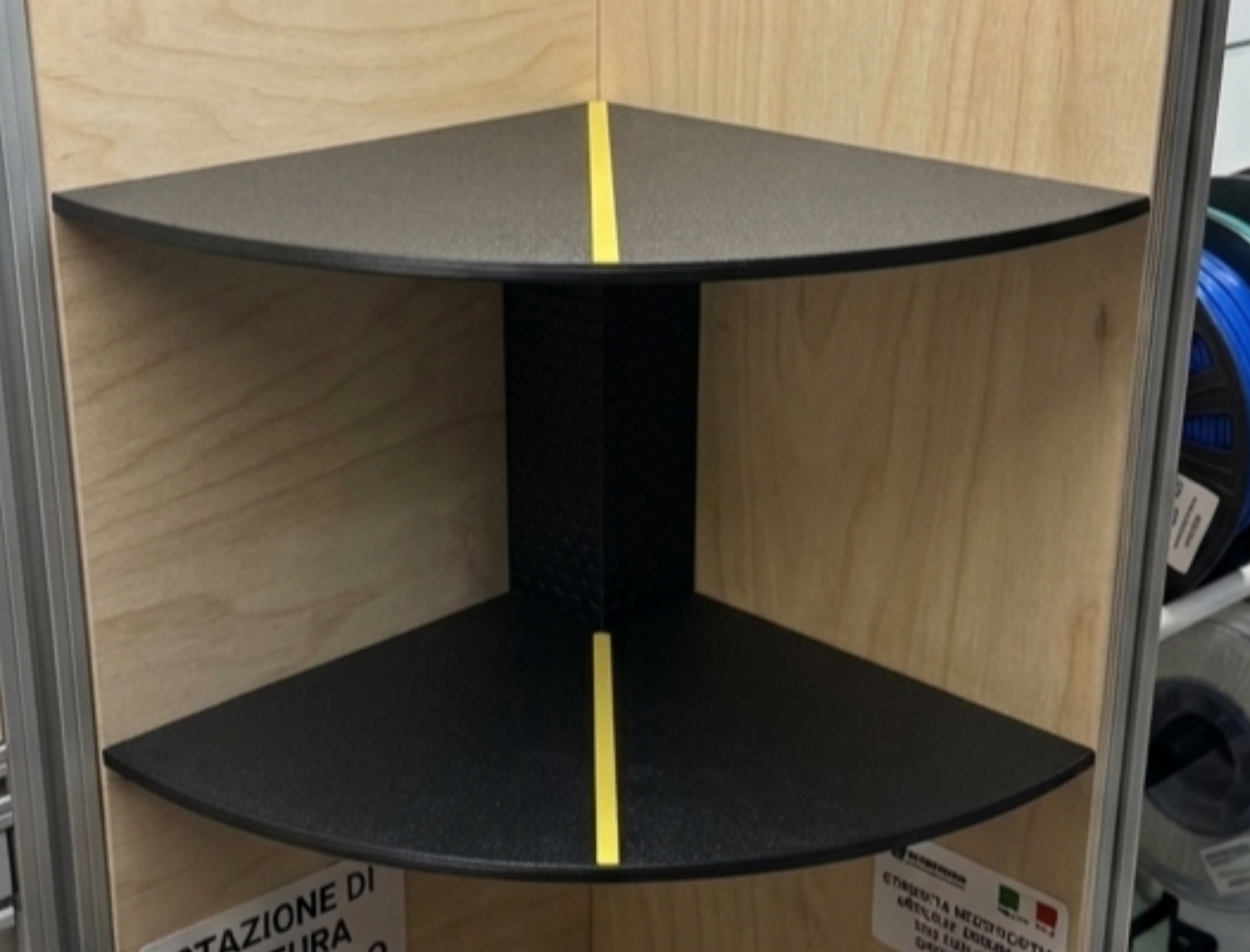 模块化墙角置物架支架